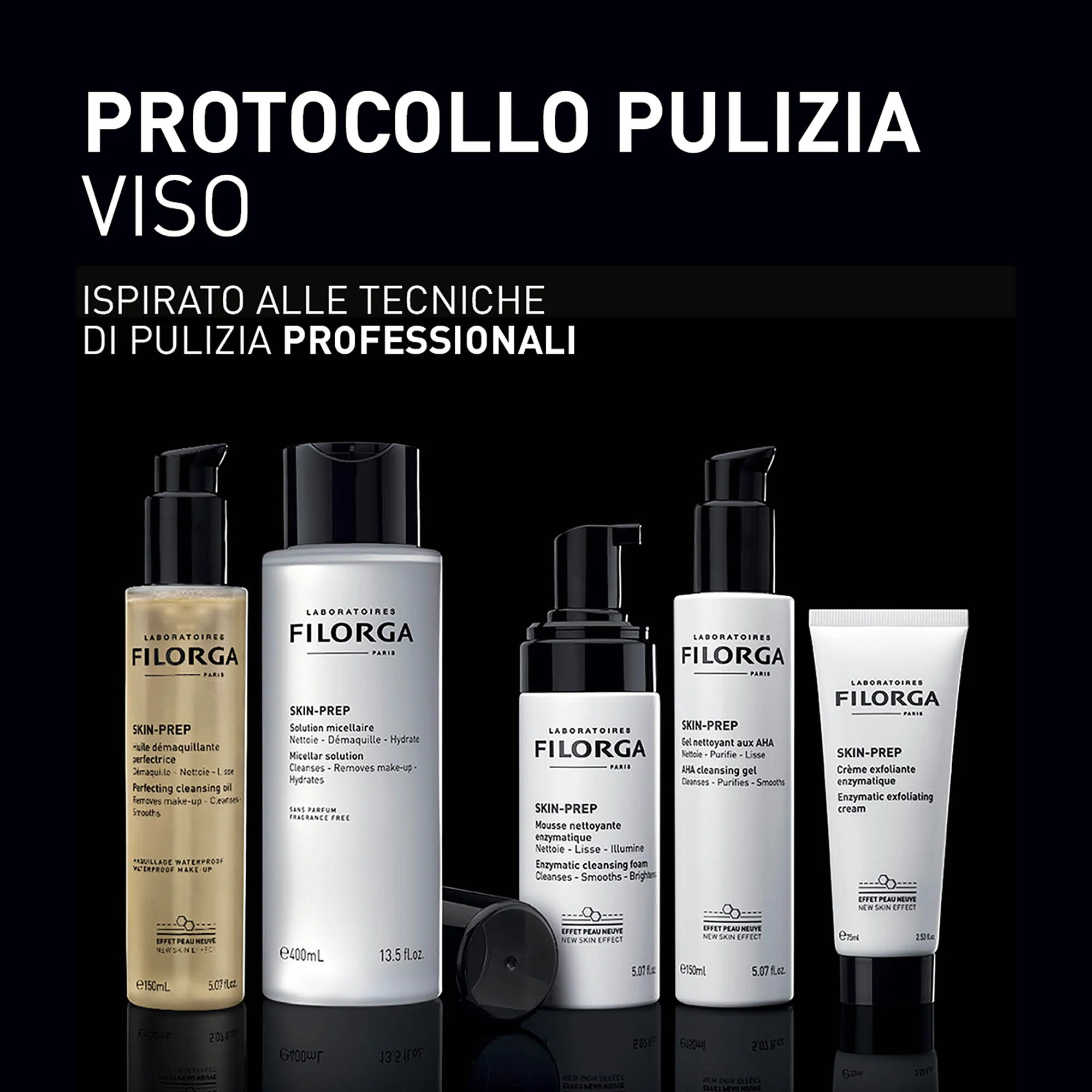 SKIN PREP GEL DETERGENTE CON ACIDI AHA - Image 6
